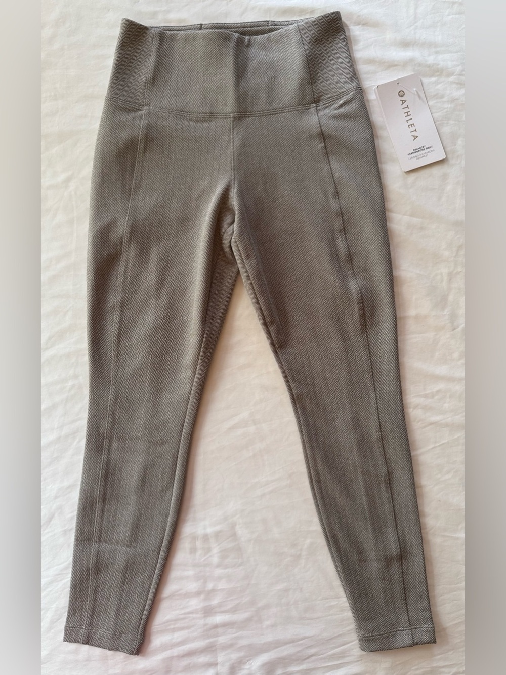 Athleta Delancey Herringbone Tight XS/P NWT High Rise 24”